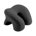 thumbnail image 2 of romoty Ergonomic Desk Nap Pillow Memory Foam, 10.2 x 9.8 Inches Black Face Down Sleeping Cushion with Arm Rest Hole for Office School Desk, 2 of 6