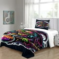 thumbnail image 2 of YingD American Flag Eagle Duvet Cover Set Wildlife Bedding Single Size, 2 of 5