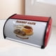 thumbnail image 5 of Panera rústica multiusos con tapa enrollable, contenedor para pan Rojo, 5 of 8