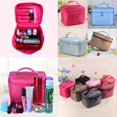 thumbnail image 5 of Travel Cosmetic Makeup Toiletry Case Bag Wash Organizer Storage Handbag Pouch, 5 of 5