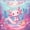 Axolotl 01, variant on Erosebridal Pink Kawaii Axolotl Bed Spread Queen for Girls, Cyan Underwater Coral Queen Coverlet Set, 3 Pieces