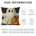 thumbnail image 5 of PHYHOO Halloween Pillow Covers Pumpkin Ghost Throw Pillow Covers for Fall Halloween Decorations Halloween Party Pillows Decorative Pillow Covers for Couch Sofa, 5 of 5