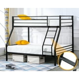 Santa Fe Mission Tall Bunk Bed Twin over Full - Bed End Ladder ...