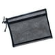 thumbnail image 2 of pstuiky Bolsa de malla transparente de doble capa para documentos, bolsa informativa, con cremallera, bolsa para guardar exámenes, estuche para bolígrafos, bolsa informativa, 2 of 4