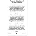 thumbnail image 2 of Prayer to St. Gerard for Safe Delivery holy card - laminated - Pack of 25, 2 of 2