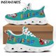 thumbnail image 1 of Zapatos de enfermera blancos informales para mujer, diseño de marca, zapatillas planas médicas con dibujos animados de latidos del corazón, calzado con cordones para mujer, 1 of 6