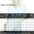 thumbnail image 3 of Womens Tops Women's Fashion V-Neck Classic Loose Solid Color Casual Short Sleeve T-Shirt, 3 of 6