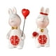 thumbnail image 1 of 2 estatuas para parejas, de resina coleccionables en miniatura para bodas, adornos para ventana de, 1 of 2