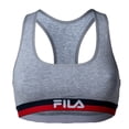 thumbnail image 1 of FILA Ladies Bustier - Sujetador, Sujetador deportivo, Racerback, Cotton Stretch, liso, XS-XL Gris S (Small), 1 of 2