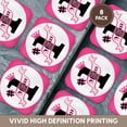 thumbnail image 6 of 3drose, Number One Mom Pink, Set of 8 Coasters - Soft, 6 of 7