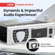 thumbnail image 3 of Set de altavoces receptores de radio marinos Pyle PLMRKT38W con Bluetooth, 3 of 7