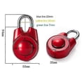thumbnail image 2 of Auspicious-smart Lock Padlock Directional Combination Lock Lucchetto Candados Travel Luggage Locks Vintage Mail Box Gym Locker Smart Lock, 2 of 3