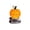 C, variant on Halloween Glowing Resin Figurine, Bat Pumpkin Cat Night Light Ornament, Spooky Illuminated Decoration for Home Desktop Table Display