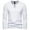 AB601 White, variant on Tisuna Long Sleeve T-Shirts For Men Soft V Neck Tops Men Solid Tshirts For Fitness Sports Size L