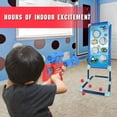 thumbnail image 5 of YEEBAY Shooting Game Toy for Age 6, 7, 8,9,10+ Years Old Kids, Boys - 2pk Air Guns & Shooting Target & 24 Foam Balls - Ideal Gift - Compatible with Toy Guns, 5 of 5