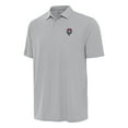 thumbnail image 2 of Men's Antigua Gray New Mexico Lobos Era Polo, 2 of 3