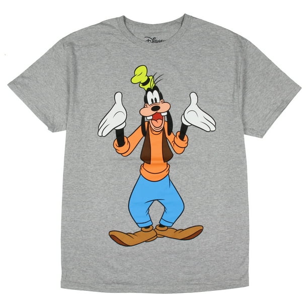 Disney Men's Classic Goofy Traditional Pose Vintage Graphic Print T ...