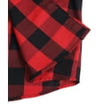 thumbnail image 6 of SPEEDRUN Men's Flannel Shirts Cotton Long Sleeve Shirt Casual Button Down Shirts with 2 Pockets, 6 of 8