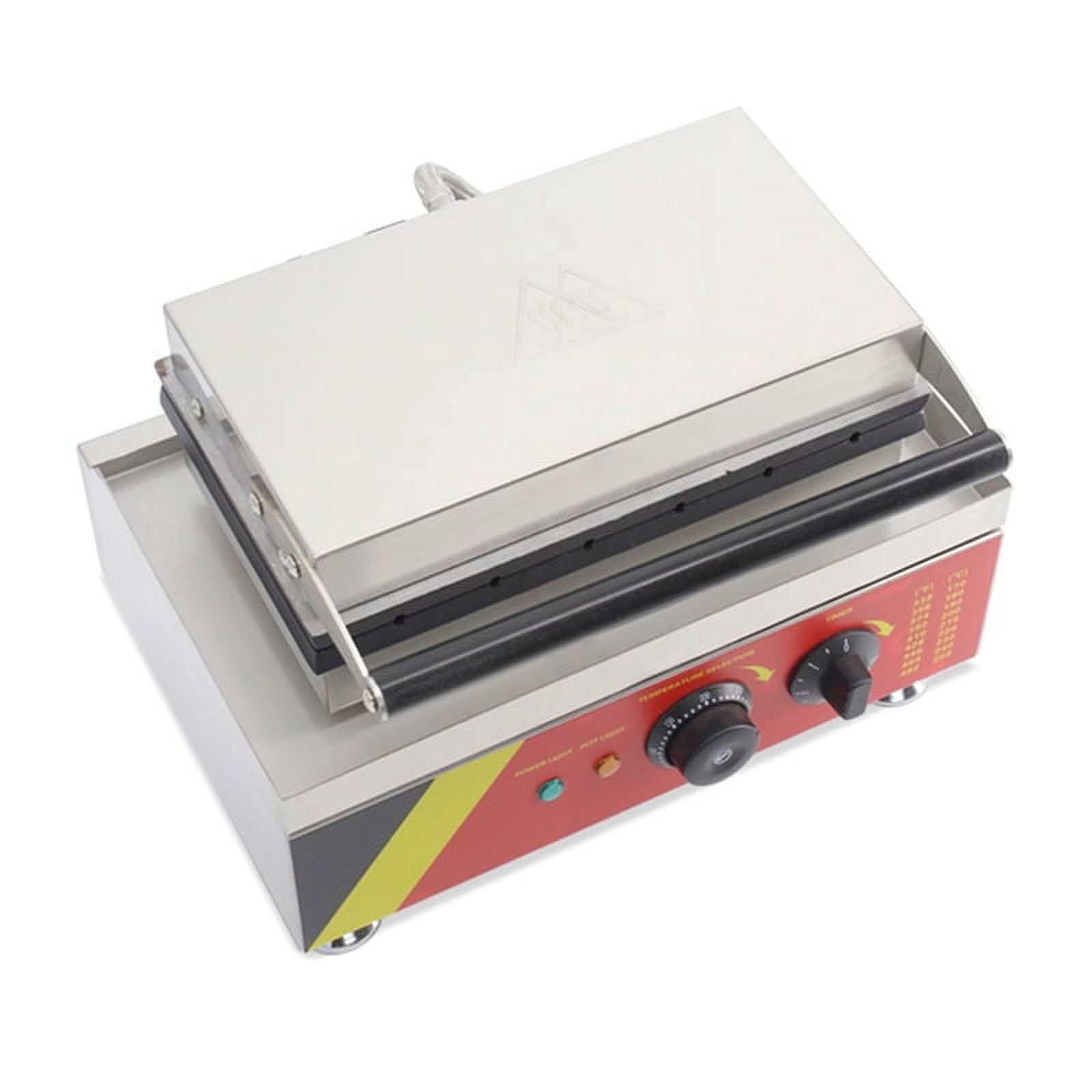 TECHTONGDA Electric Square Waffle Maker Baker Machine Stainless Steel Iron Food Stove 3pcs