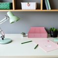 thumbnail image 1 of LOLIPPYY Elegant Pink Wooden Mobile Phone Stand and Storage Box for Classroom Office Desktop Organization, 1 of 6