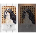 thumbnail image 2 of Cavalier Spaniel Fall Leaves Portrait Ceramic Night Light, 2 of 2