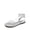 SILVER, variant on Lace-up Gladiator Sandals Strappy Dressy Summer Flat Sandals for Women
