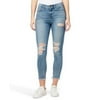 MSRP $80 William Rast Ripped High-Rise Ankle Skinny Jeans SIZE 28