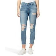 MSRP $80 William Rast Ripped High-Rise Ankle Skinny Jeans SIZE 28