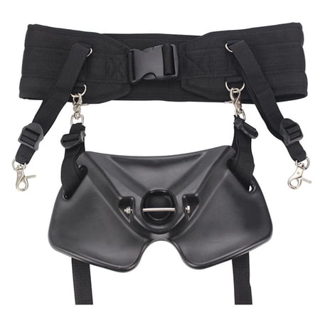 Youthyao Fishing Rod Holder Fishing Tackle Accessories Fishing Rod Belt Waist Belt Set Fish Fighting Belt Holder Adjustable