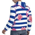 thumbnail image 6 of Haiem Pink Flamingo Patterned Men's Hoodie with Kangaroo Pocket - Ideal Pullover Sweatshirt for Daily Wear, Travel, and Home-Large, 6 of 7