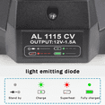thumbnail image 4 of Cargadores de Herramientas Eléctricas de 10.8v/12v para Batería Bos*ch Bat412a Charger Al1115cv Power Charger Enchufe US 1.5A 25W, 4 of 7