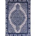 thumbnail image 1 of Ahgly Company Machine Washable Indoor Rectangle Industrial Modern Lapis Blue Area Rugs, 3' x 5', 1 of 7