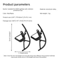 thumbnail image 4 of Gimbal Bumper Bow Design Aleación de aluminio ligero para DJI Avata (Negro), 4 of 6