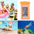 thumbnail image 4 of Deportes Acuáticos Estuche impermeable para teléfono Bolsas para teléfonos móviles con pantalla táctil subacuática (naranja) Tmvgtek Para Estrenar, 4 of 6