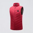 thumbnail image 1 of Chaqueta con calefacción eléctrica de 9 zonas chaleco recargable de invierno ropa deportiva cómoda para exteriores, 1 of 7