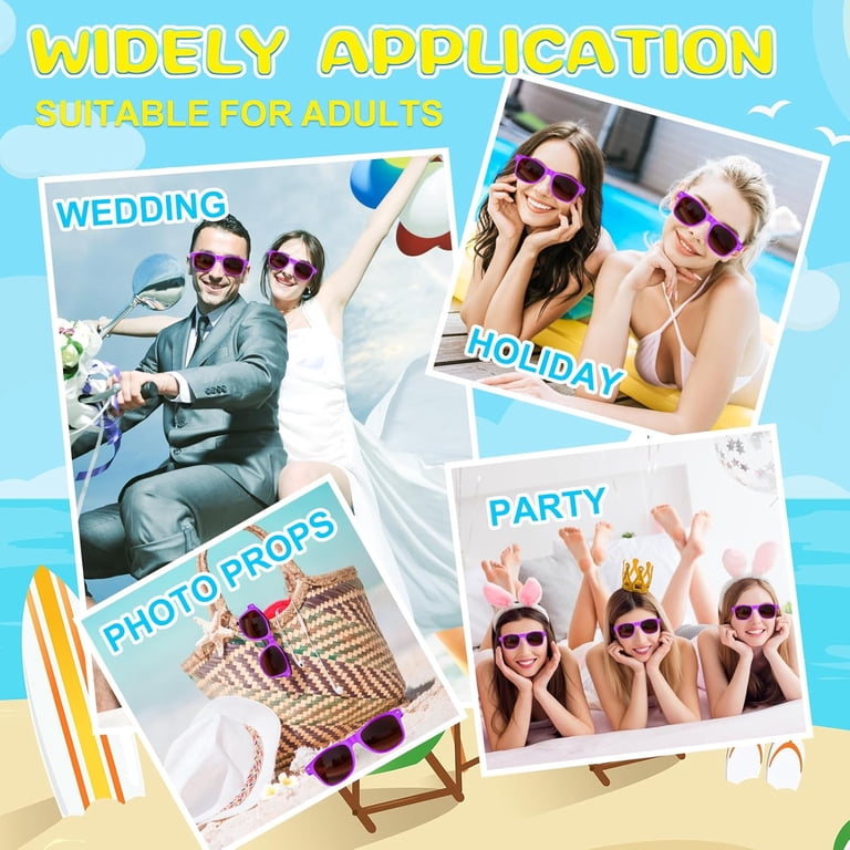 Black Sunglasses Bulk, 6/12/24/48 Pack Sunglasses Party  display picture 1