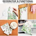 thumbnail image 7 of GZHJMY Purple Flowers Kitchen Dish Towels 1 Piece,Absorbent Soft Dishcloths Towels Reusable Hand Towels Quick Drying Cleaning Cloth, Tea Towels,18" x 28" Washcloths Decorative Towels, 7 of 7