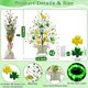 thumbnail image 2 of Árbol Turnmeon para el Día de San Patricio Decorations, 21 cm, con luces, 2 of 7