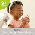 thumbnail image 2 of Chicco 9oz. Sport Spout Trainer Sippy Cup with Straw Shaped Spout, 9m+, 2-Pack - Coral/Grey, 2 of 9