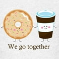 thumbnail image 3 of CafePress - We Go Together Like Coffee And Donuts T Shirt - Light T-Shirt Kids XS-XL, 3 of 4