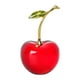 thumbnail image 3 of Estatua de cereza de fruta, decoración de mesa, artesanías de vidrio, regalos, decoración de mesa, escultura de cereza roja para dormitorio, oficina,, 3 of 9