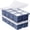Blue, variant on Large Ice Cube Trays For Whiskey: Big Silicone Ice Cube Trays 2Inch- Huge Square Ice Cubed Tray For Whisky And Cocktail