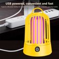 thumbnail image 5 of Lampara Mata Mosquitos Lámpara 1200mAh Insecto eléctrico Zapper Insecto USB no tóxico para el hogar Amarillo Likrtyny Para estrenar, 5 of 5