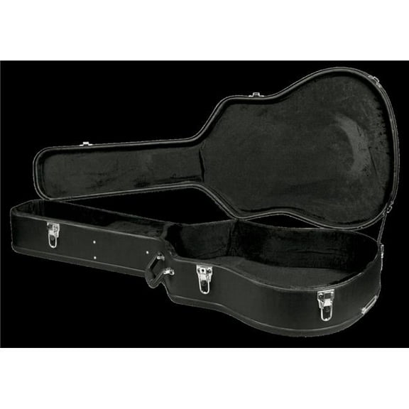 Carrion C-1501 Black Hardshell Dreadnought Acoustic Guitar Case