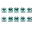 thumbnail image 2 of Micro USB Female Socket DIP Adapter Board 5 Pin 2.54mm Pitch DIY USB Power Supply Breadboard 10Pcs, 2 of 7