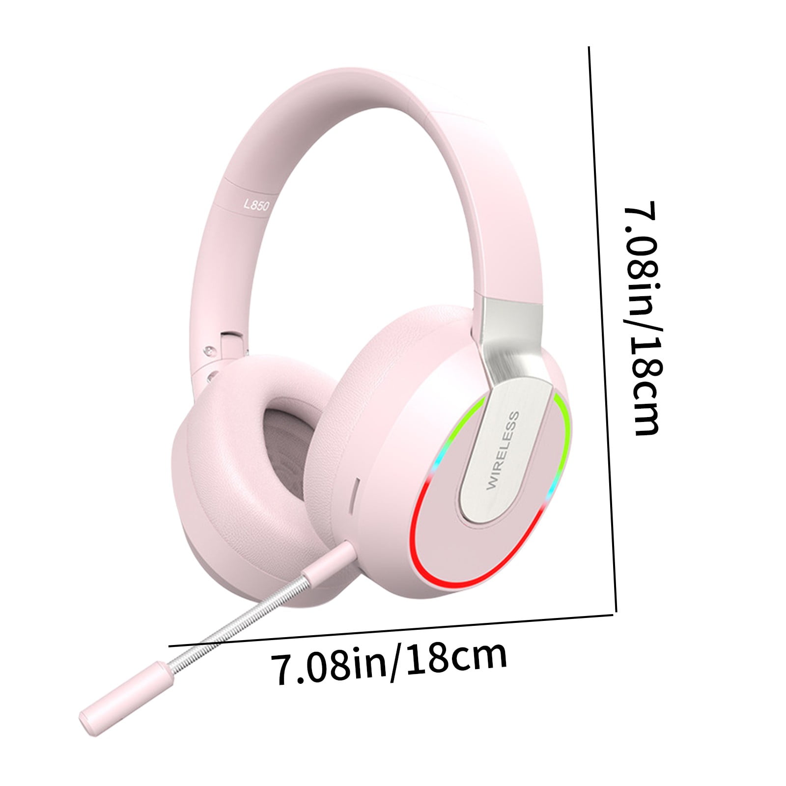 Bluetooth Headphones Over Ear, 85Hrs Playtime Wireless Headphones,Bass Boosted by 85%,Lightweight Headset with Deep Bass, Clear Call with 4 Noise Cancelling Mics,Low Latency for Travel Work Cellphone