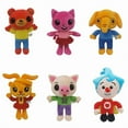 thumbnail image 2 of Plim Plim Clown Stuffed Plush Doll, Kids Early Learning Educational Toy Birthday Present, 2 of 8