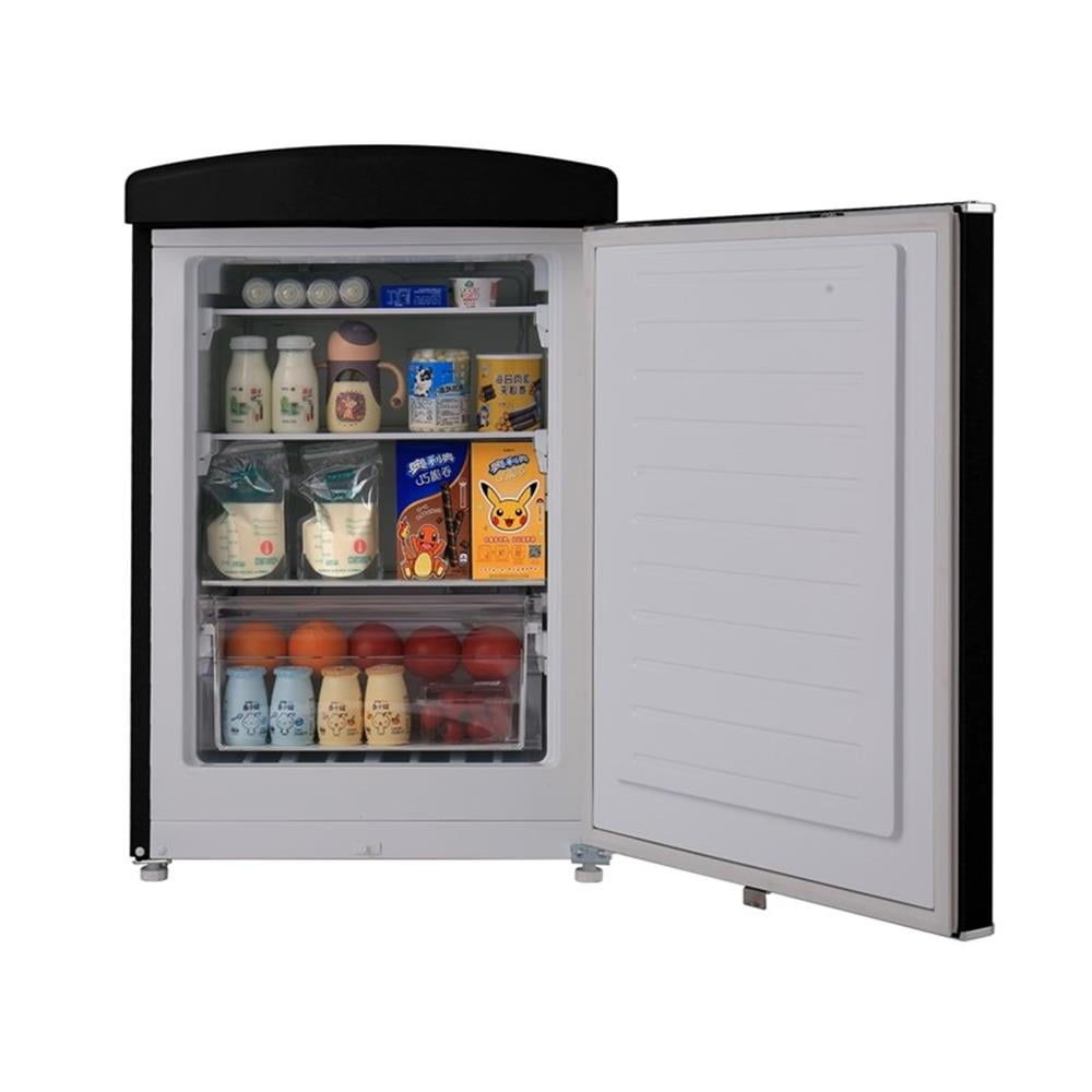 Pemberly Row 3.2 cu. ft. Convertible Refrigerator-Freezer Frost Free in Black