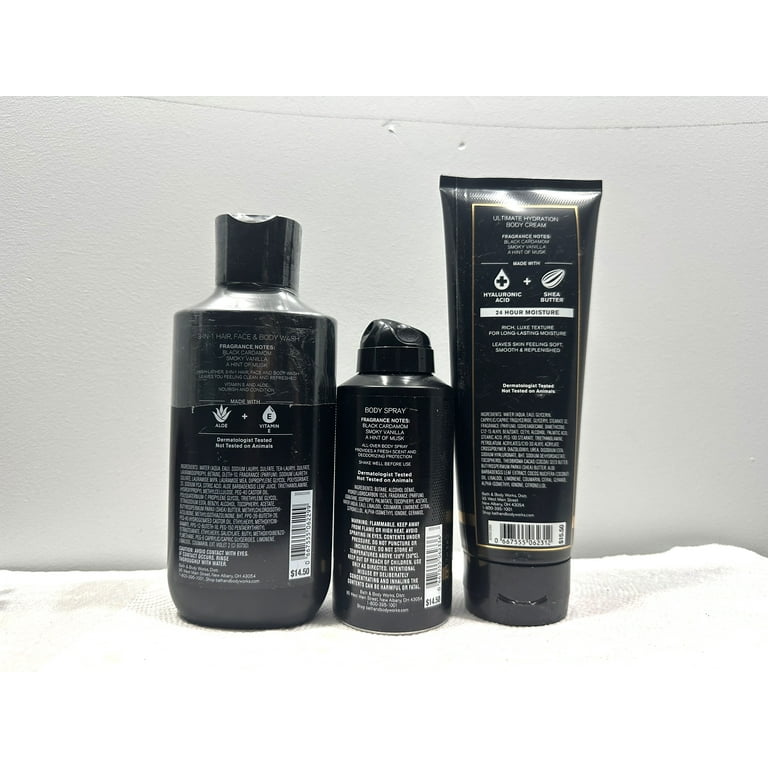 Amazon.com : Bath & Body Works - Noir for Men 3-in-1 Hair