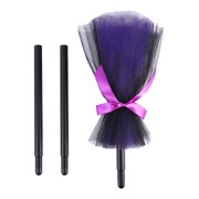 Angle View: 1pc Halloween Prop Supplies Witch Broom Ornament Costume Ball Show Prop